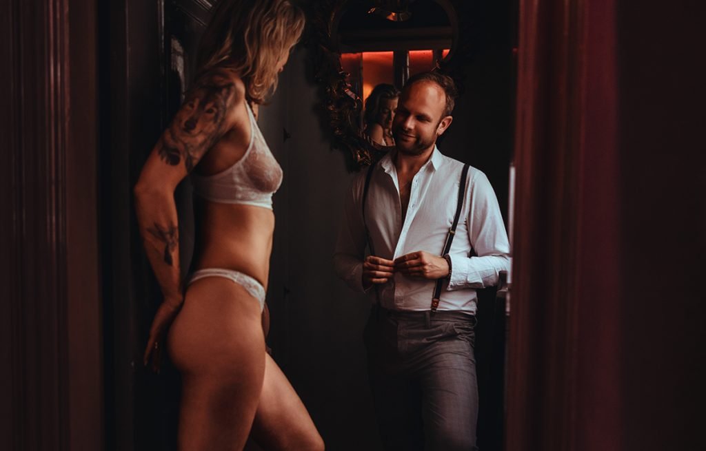 Boudoir Fotoshoot Stellen