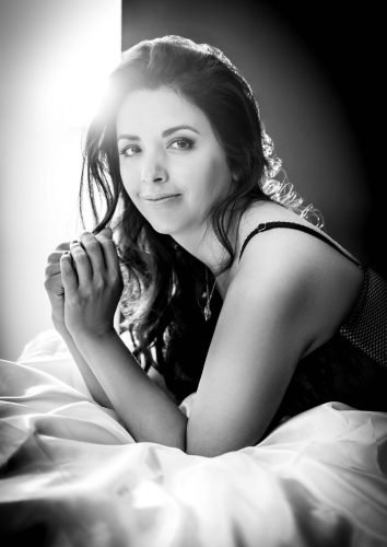 boudoir fotoshoot van een vrouw