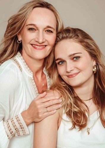 moeder dochter fotoshoot